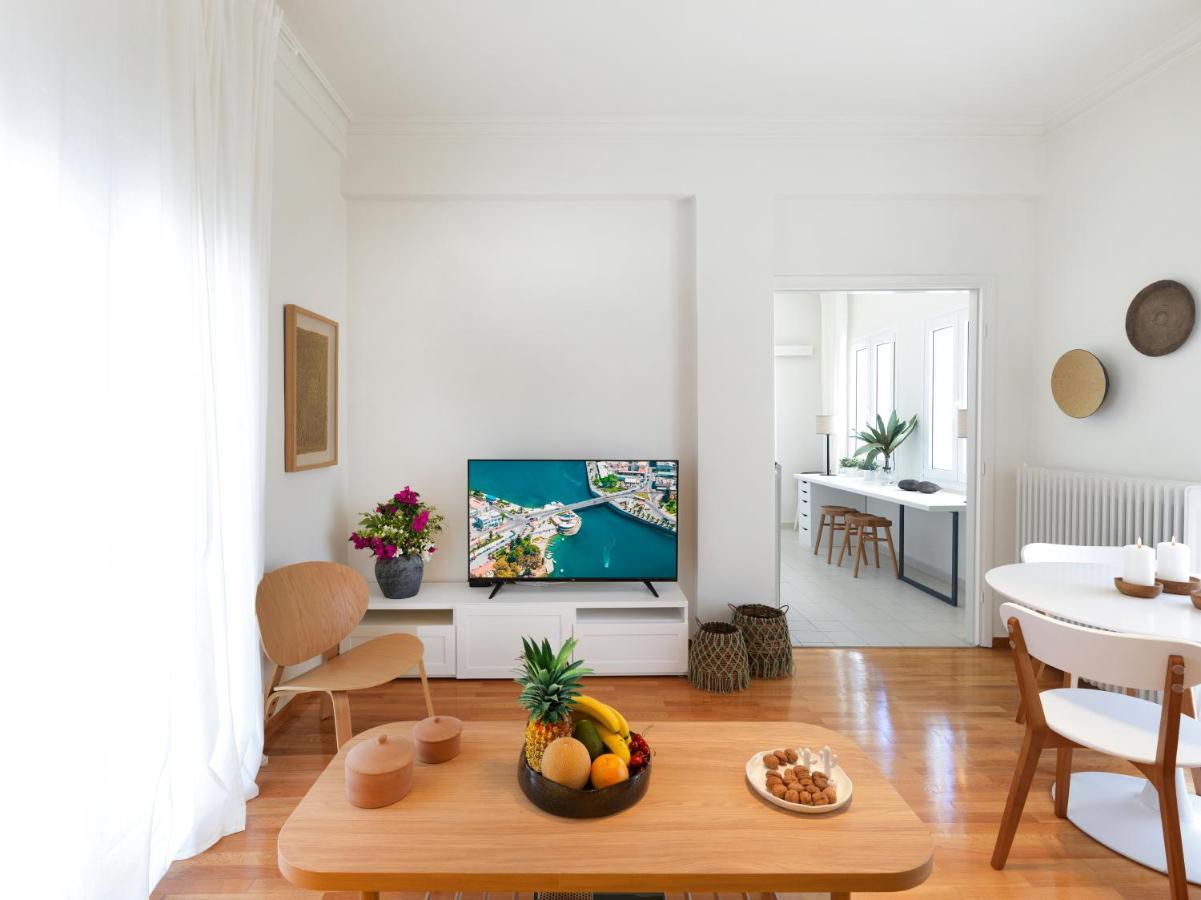 Modern Penthouse Overlooking Halkis Халкіда Екстер'єр фото