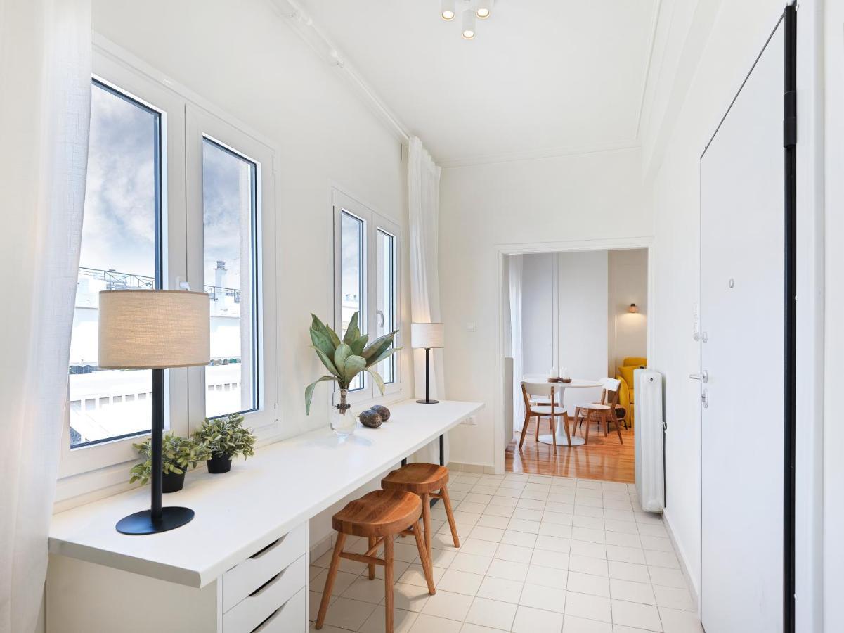 Modern Penthouse Overlooking Halkis Халкіда Екстер'єр фото